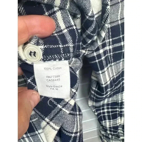 J.Crew Heavy Plaid 1/4 Zip Shirt - Women’s XXS - Picture 4 of 7